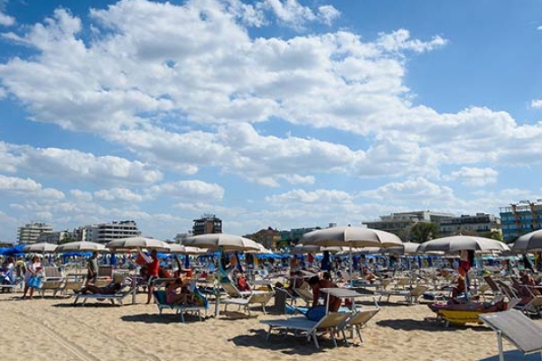 La Spiaggia dell’Hotel Nord Est